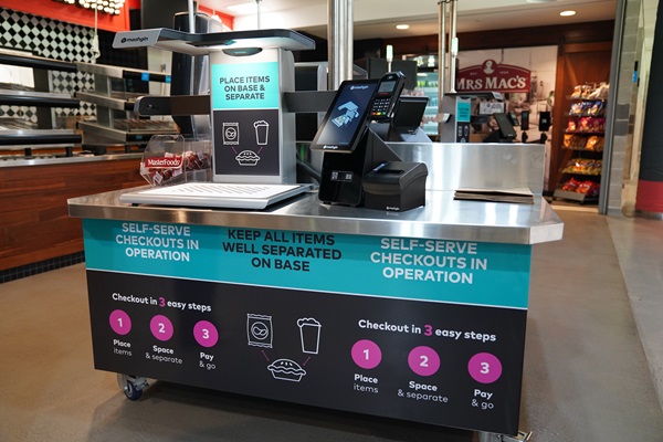 New self-serve checkouts now in operation at Optus Stadium