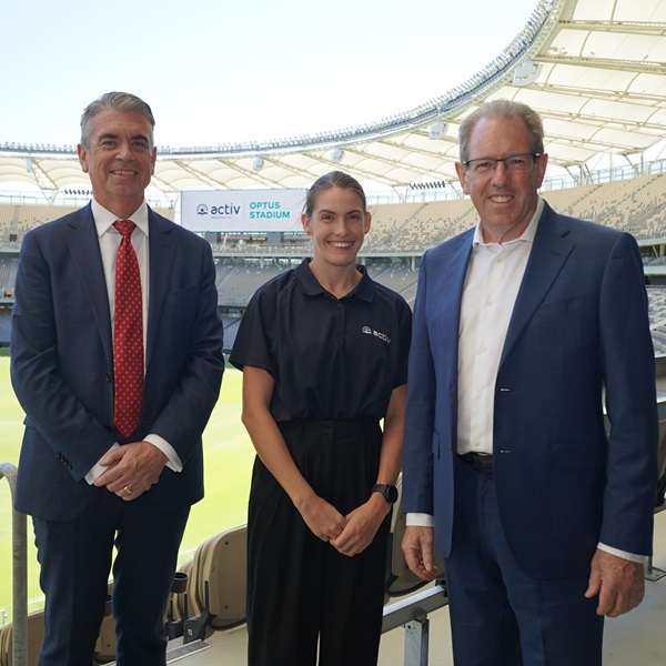 A new charity partnership for Optus Stadium